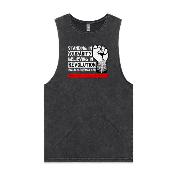 BLM Cook Islands - Unisex Stone Wash Barnard Tank Thumbnail