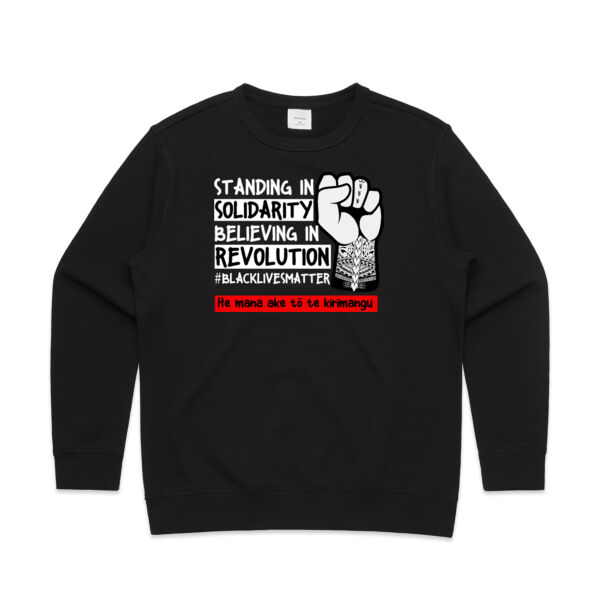 BLM Māori - Womens Premium Crew Thumbnail