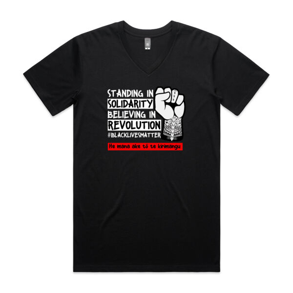 BLM Māori - Mens Tarmac T shirt Thumbnail