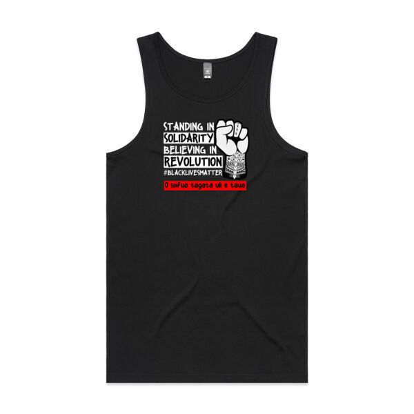 BLM Samoa - Mens Lowdown Singlet Thumbnail