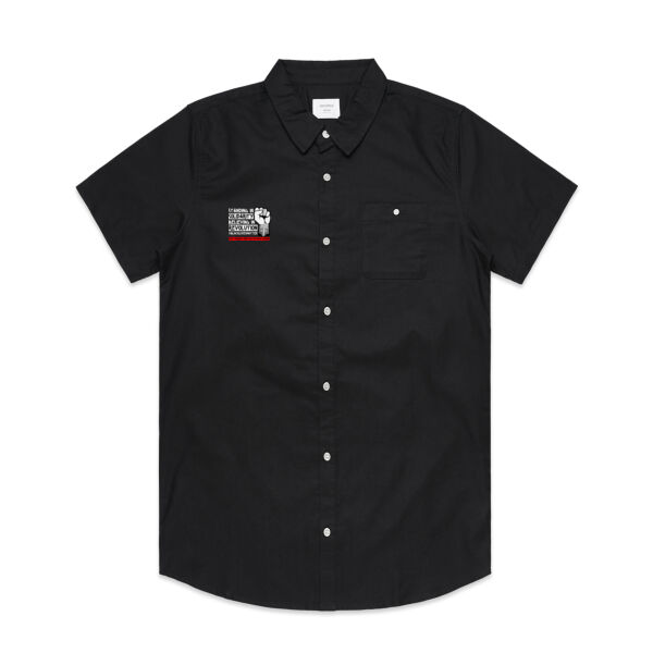 BLM Tonga - Mens Oxford Short Sleeve Shirt Thumbnail