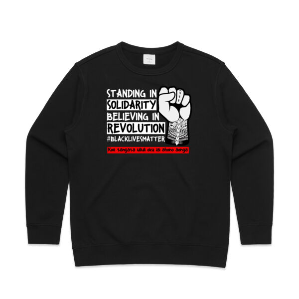 BLM Tonga - Womens Premium Crew Thumbnail