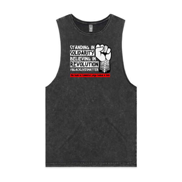 BLM Fiji - Unisex Stone Wash Barnard Tank Thumbnail