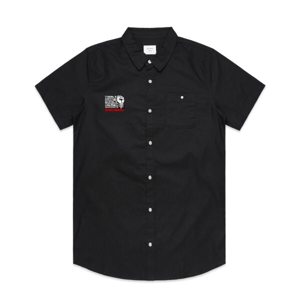 BLM Tokelau - Mens Oxford Short Sleeve Shirt Thumbnail