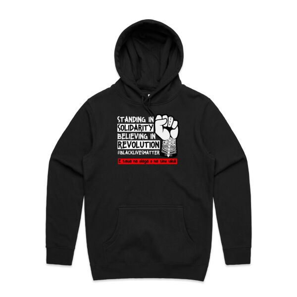 BLM Tokelau - Unisex Stencil Hoodie Thumbnail