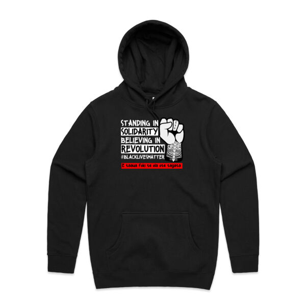 BLM Tuvalu - Unisex Stencil Hoodie Thumbnail