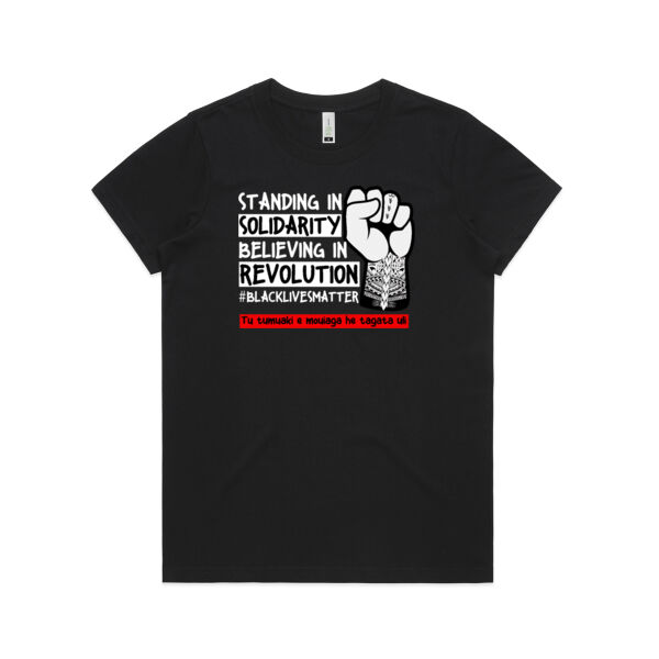 BLM Niue - Womens Maple Organic Tee Thumbnail